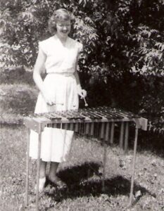 Barbara Brabec's first marimba