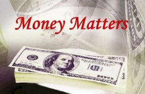 graphic with stack of money and title MONEY MATTERSor money-matters oage