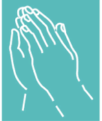 image of praying hands